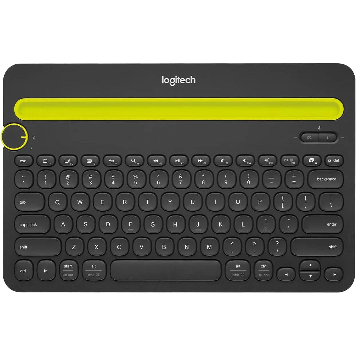 Logitech K480 Bluetooth Multi-Device Keyboard Black