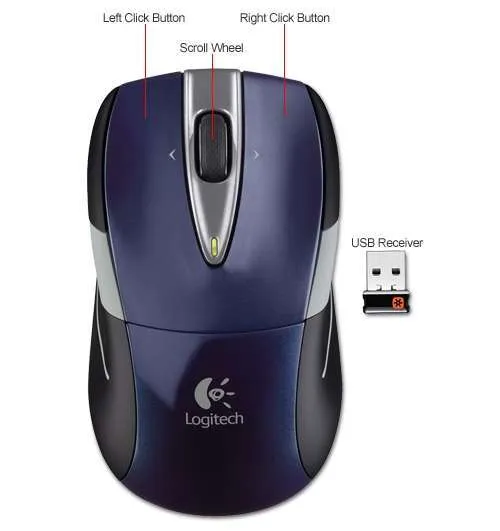 Logitech M525 Wireless Mouse