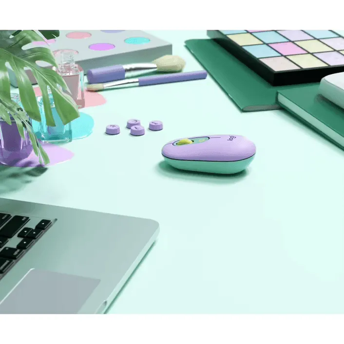 Logitech POP Wireless Mouse with Emoji Daydream Mint