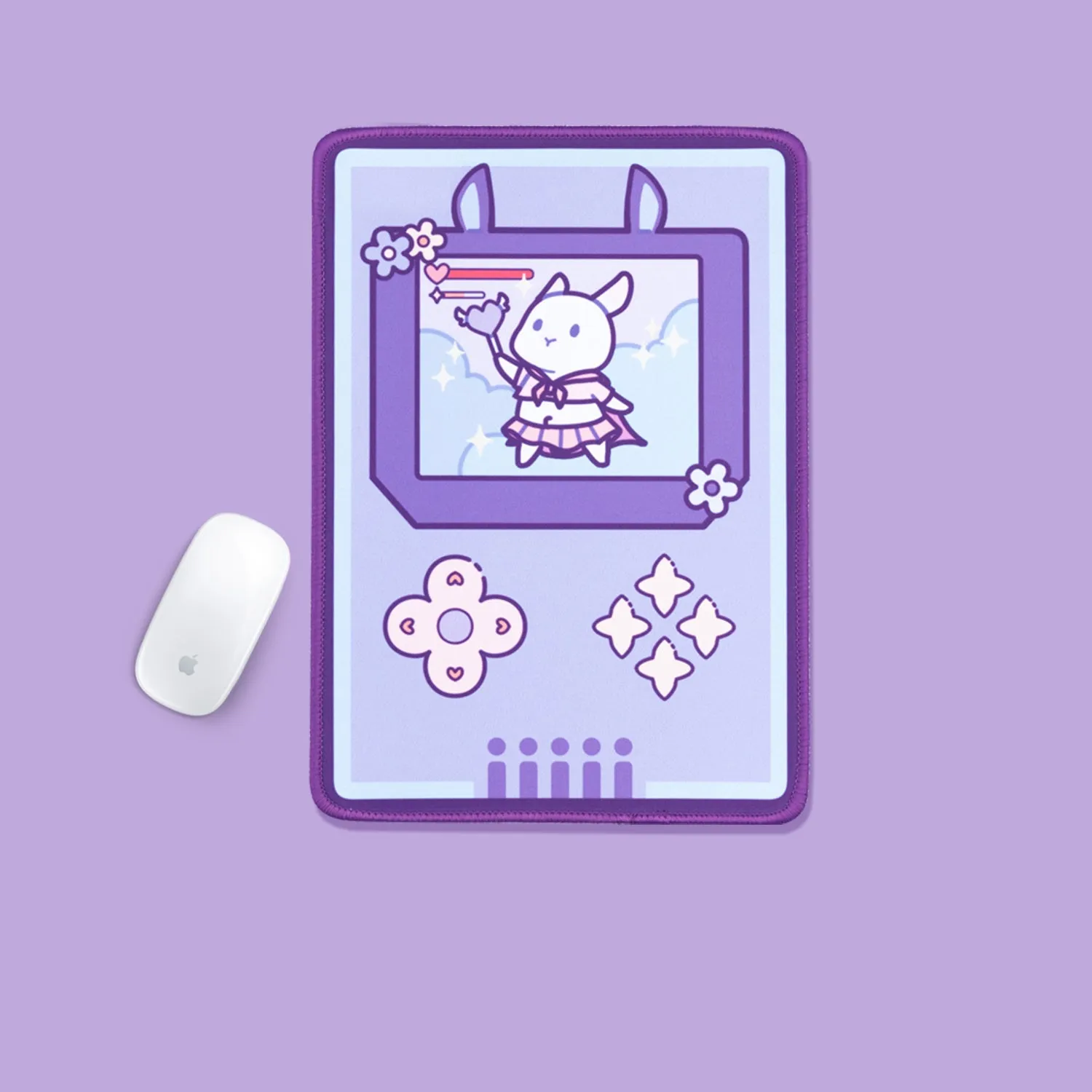 Magic Bunny Mouse Pad