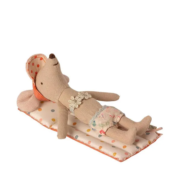 Maileg Air Mattress, Mouse - Multi Dot