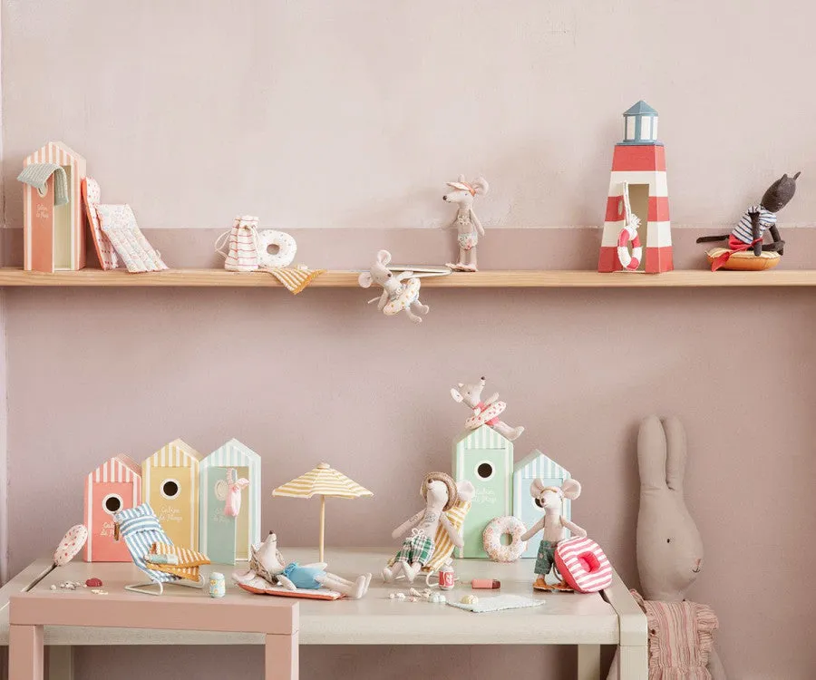 Maileg Float, Small mouse - Multi dot