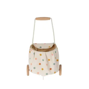 Maileg Miniature Trolley, Mini - Multi Dots