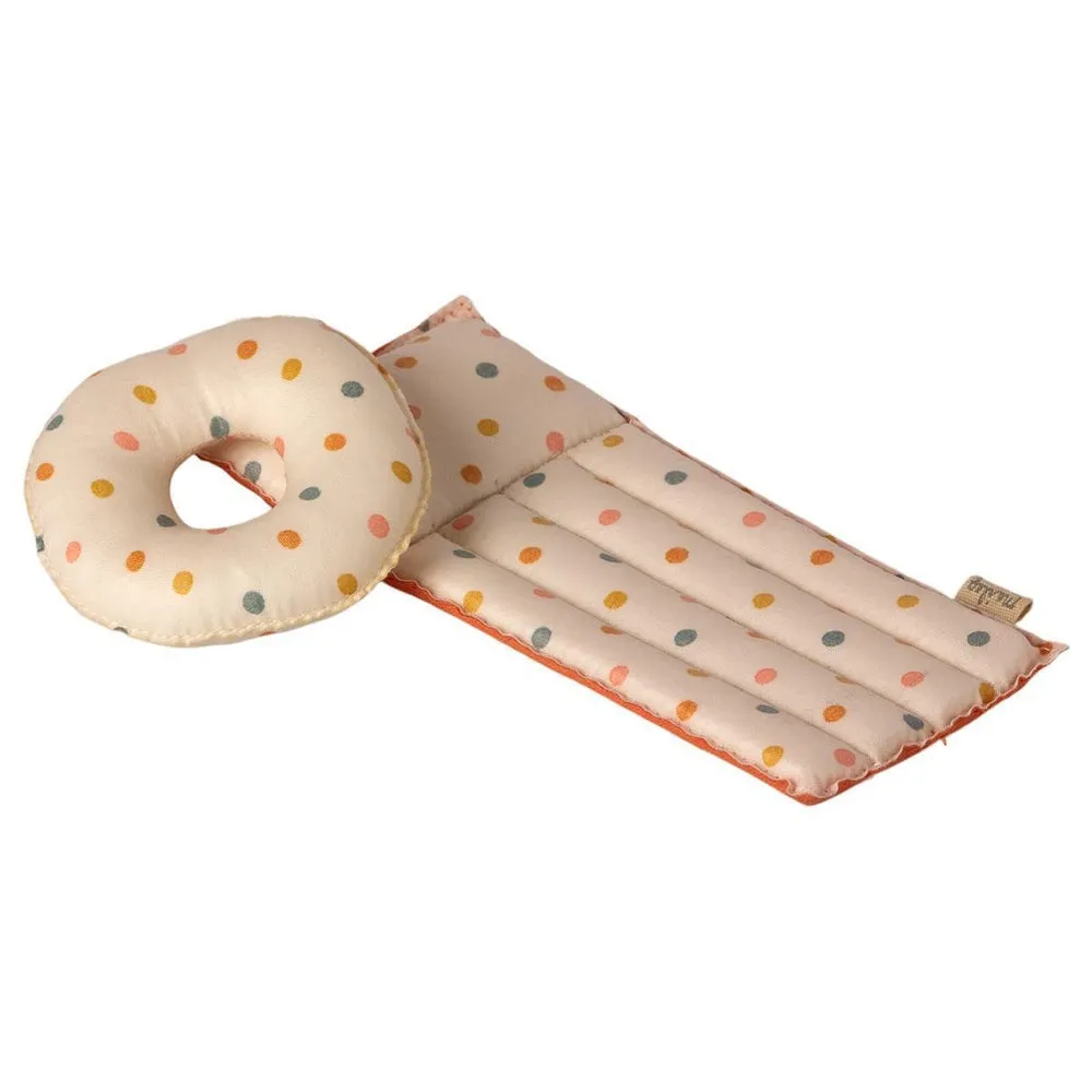 Maileg mouse air mattress multi dot