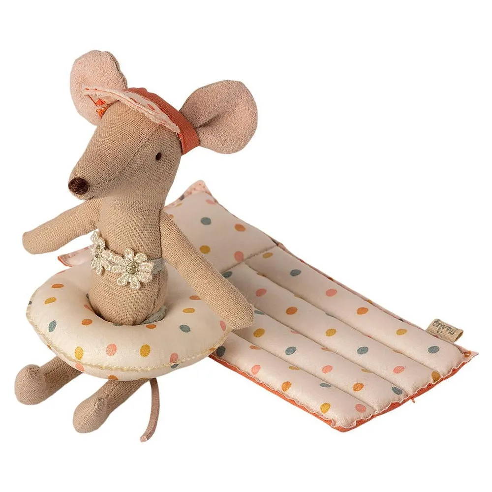 Maileg small mouse float multi dot