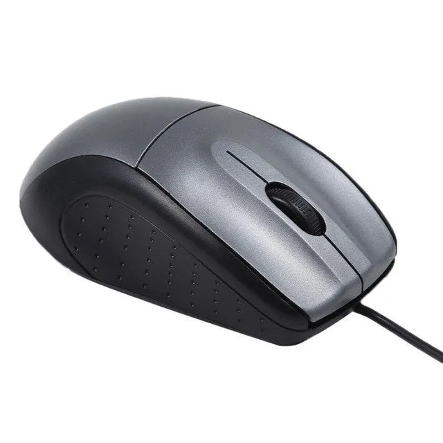 Malloom 2016 New Design USB 3 Button Optical Scroll Wired Mouse Mice For PC Laptop Desktop For Sale