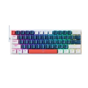 Mechanical Gaming Keyboard, RGB Backlit, 60% Compact, Wired USB-C, Hot-Swappable Keys, PBT ABS Keycaps, Anti-Ghosting