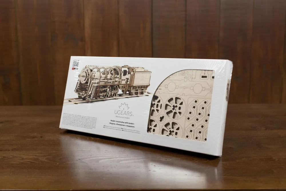 Mechanical Transmission Locomotive Model Puzzle Toy
