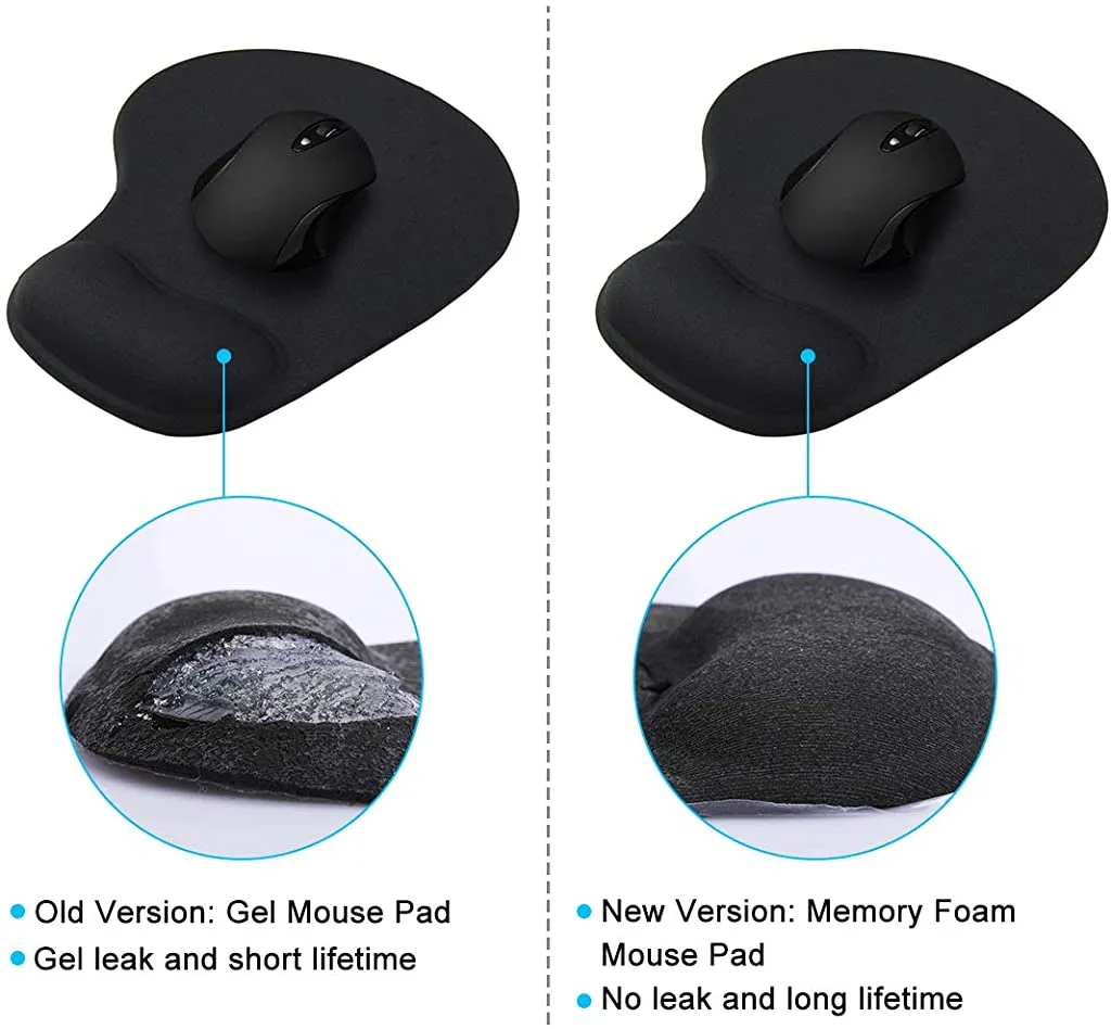 Memory Foam Mouse Wrist Rest Support Cushion