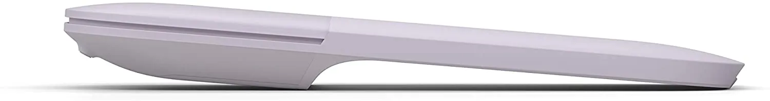 Microsoft Arc Wireless Mouse, Bluetooth, 2.4 GHz, Lilac - ELG-00026