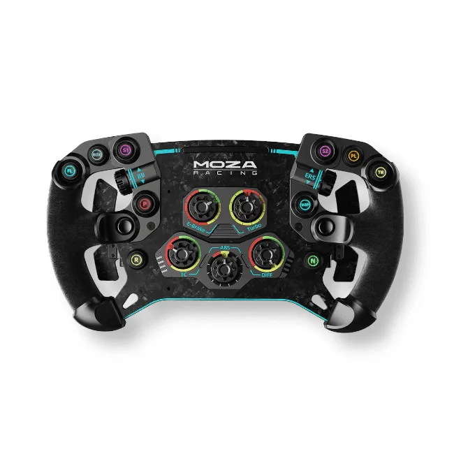 Moza GS V2P Steering Wheel - Microfiber Leather