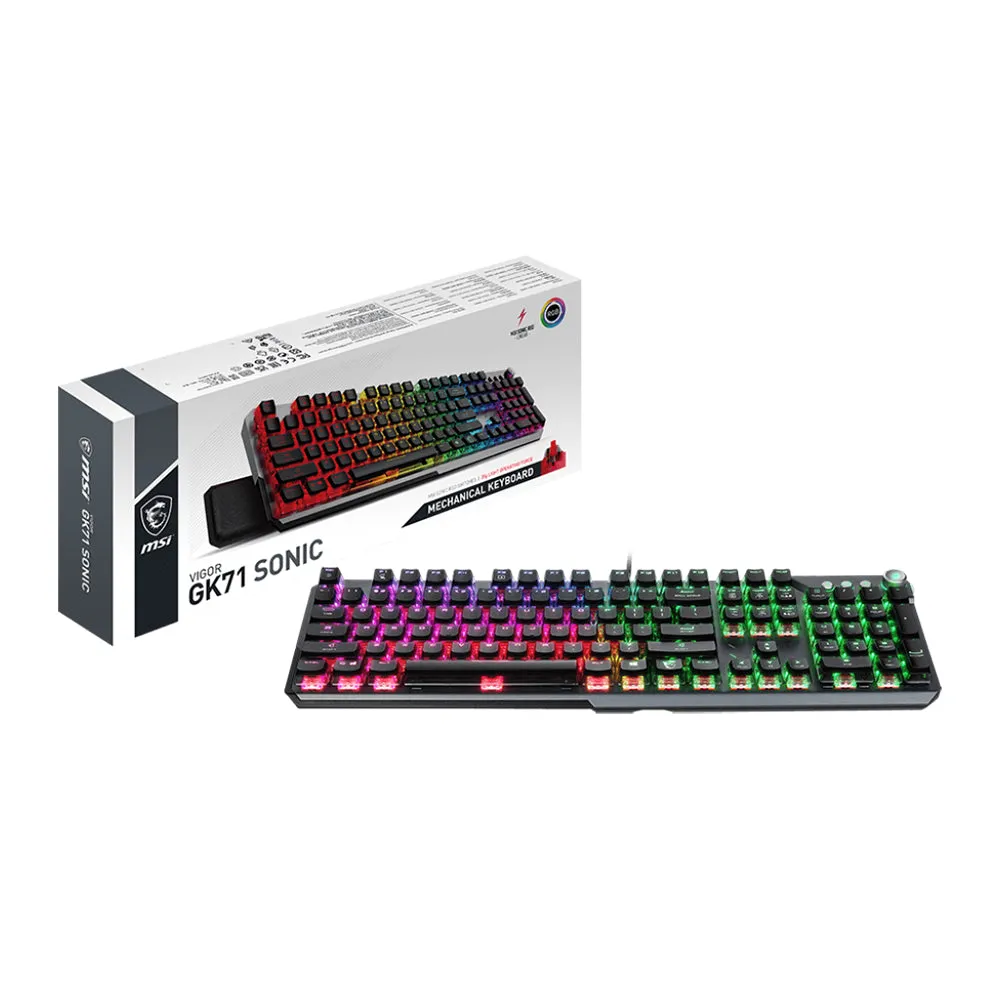MSI Mechanical Wired Gaming Keyboard Vigor GK71 Sonic