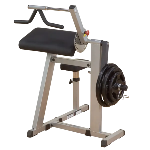 NEW Body Solid Bicep Curl/Tricep Extension Combo Plate Loaded GCBT380