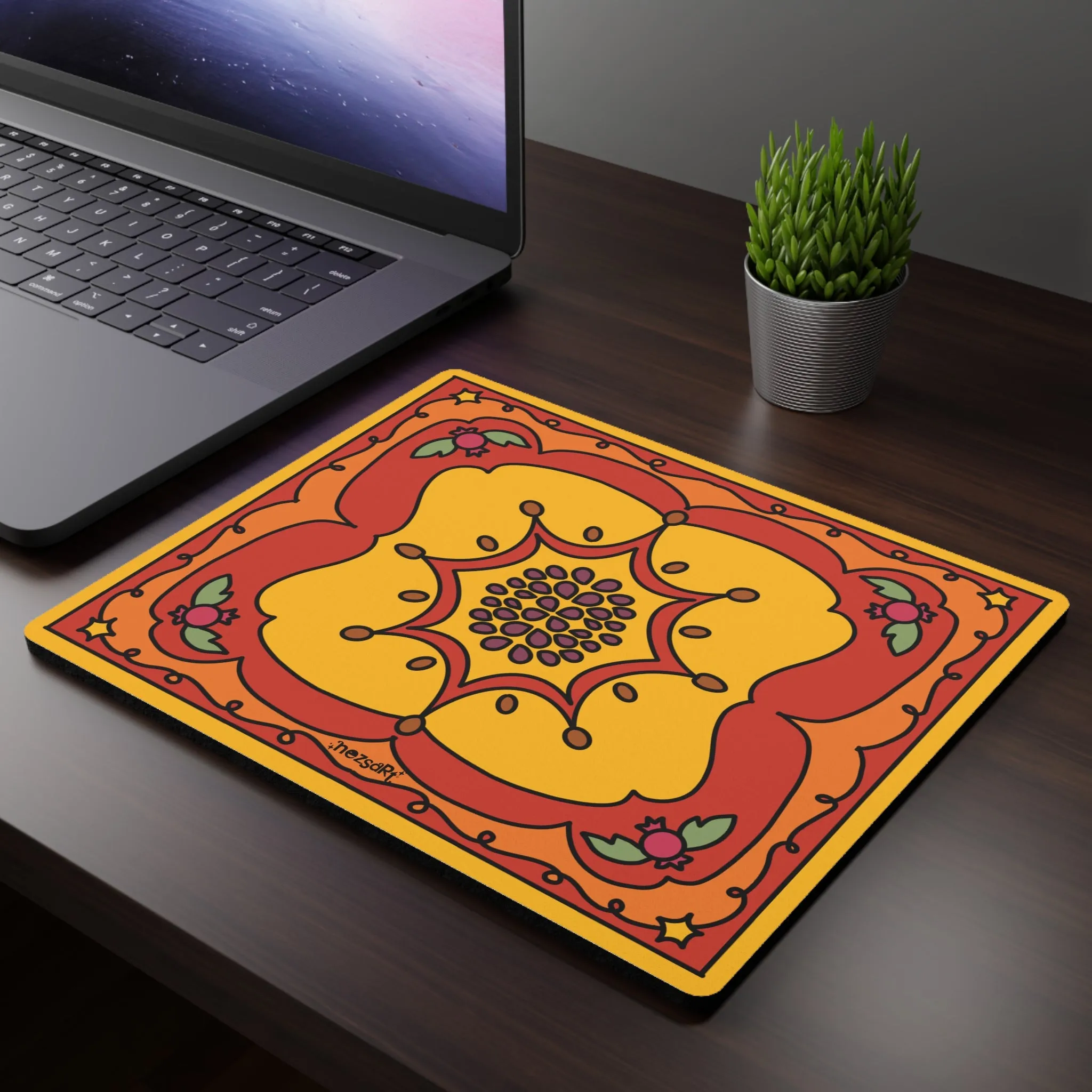 NEZS.ART Arabic Theme - 23.6cm x 19.8cm Rectangular Mousepad