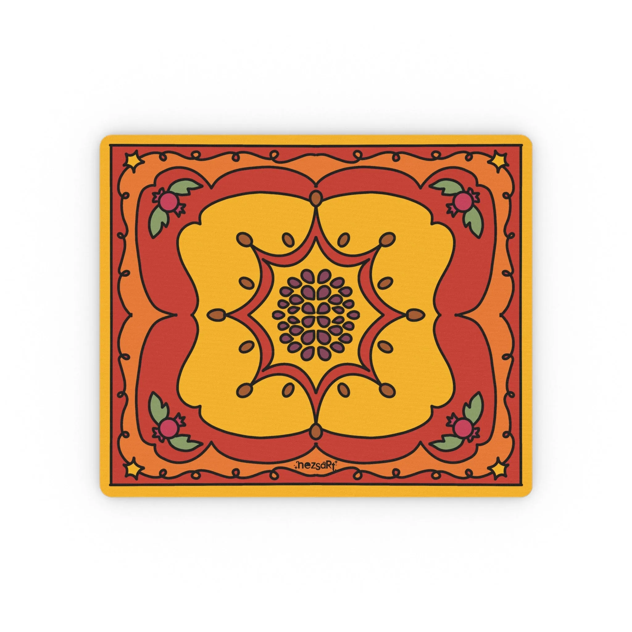 NEZS.ART Arabic Theme - 23.6cm x 19.8cm Rectangular Mousepad