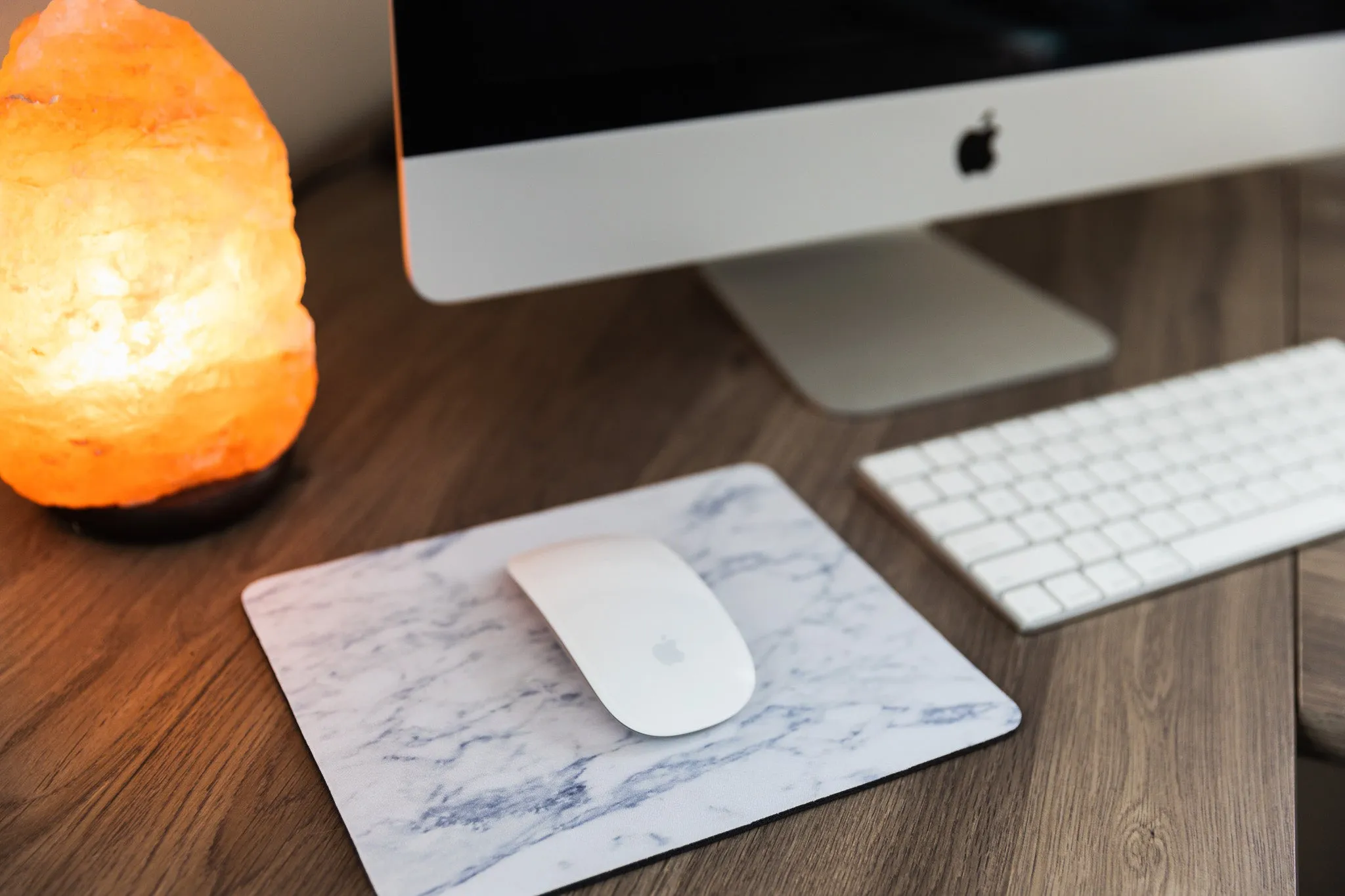 Office non-slip marble mouse pad