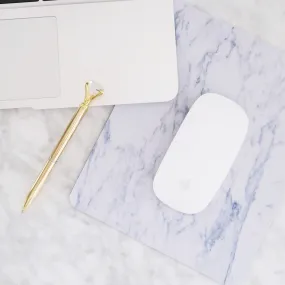 Office non-slip marble mouse pad