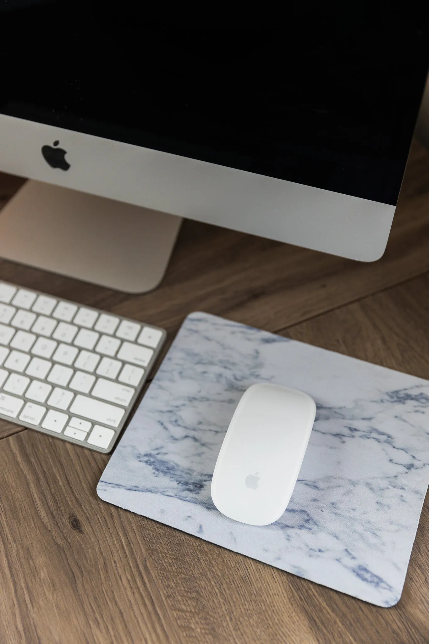 Office non-slip marble mouse pad