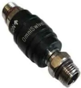 OmniSwivel Shutoff Valve 9/16-18F to 9/16-18F
