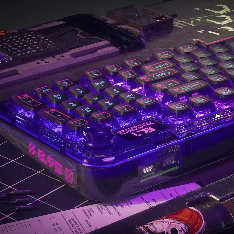 PIIFOX Cyberpunk ASA Profile PBT Keycap Set 117 Keys