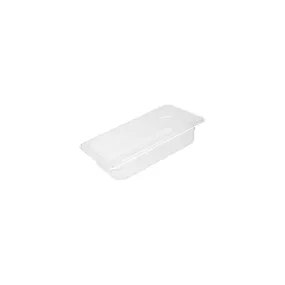 Polycarb Steampan Clear 1/4 Size 265mm x 162mm