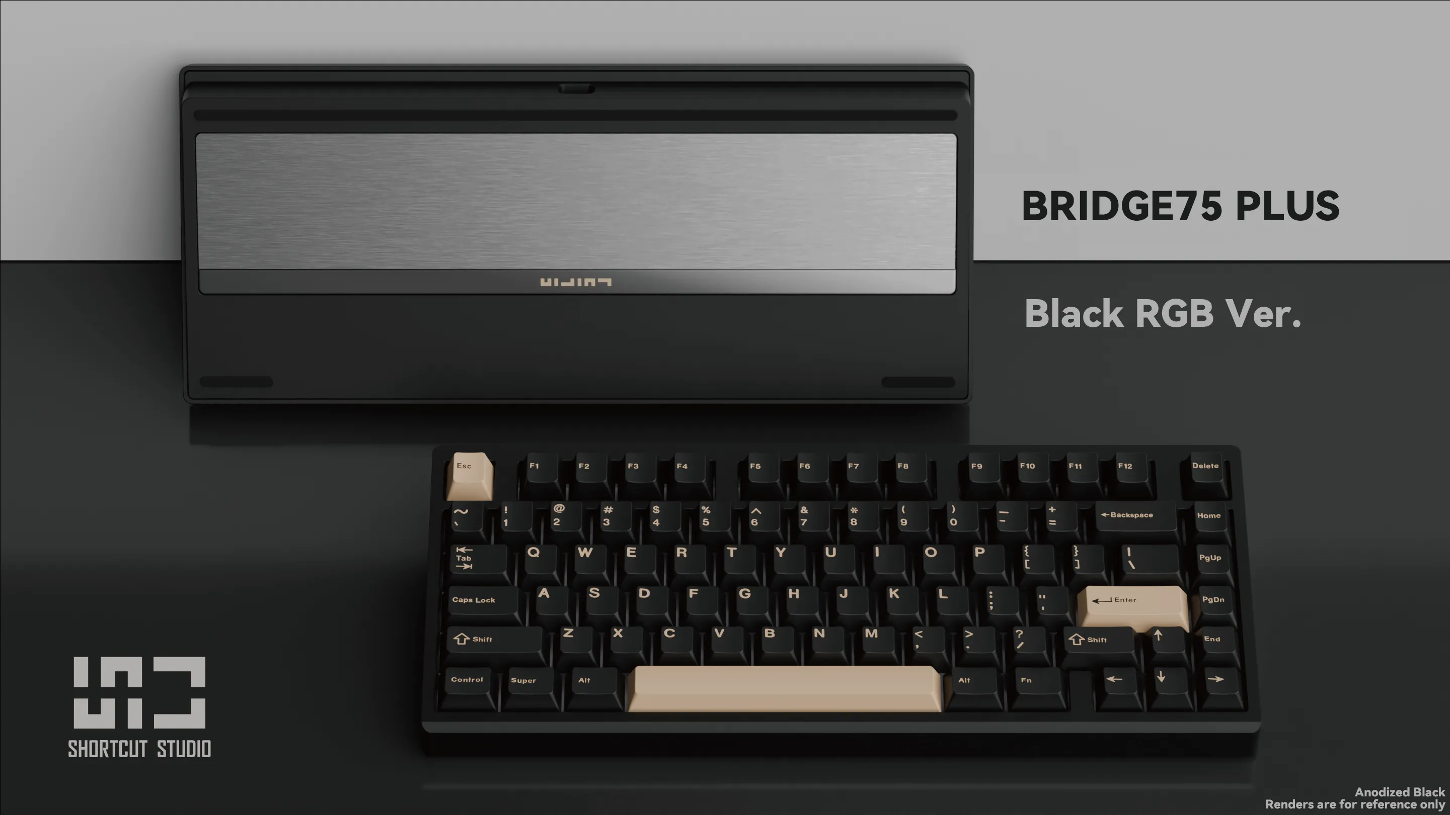 [Pre-Order] Shortcut Studio Bridge75 Keyboard - Pre-built Kit [Batch 2]