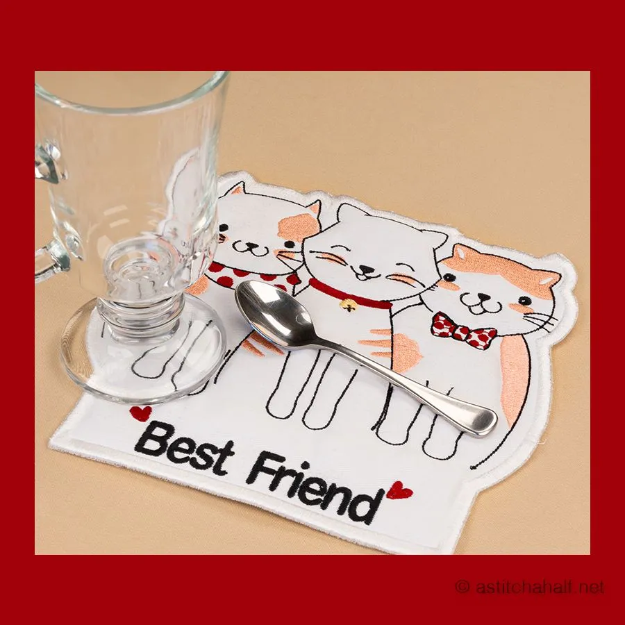 Precious Paws Mug Rug Combo