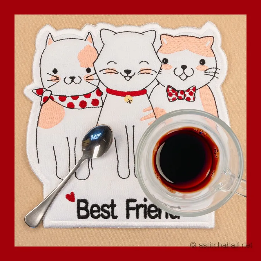 Precious Paws Mug Rug Combo