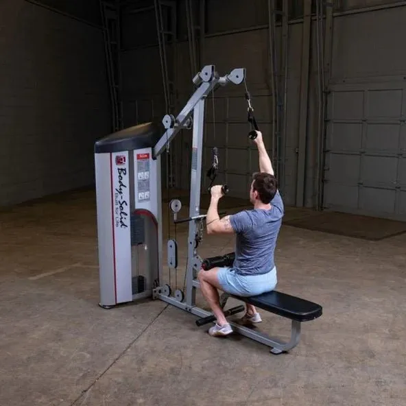 Pro Clubline Series II Lat Pull Seated Row Commercial S2LAT