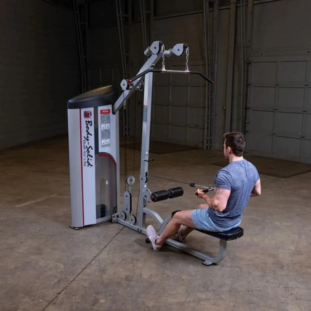 Pro Clubline Series II Lat Pull Seated Row Commercial S2LAT
