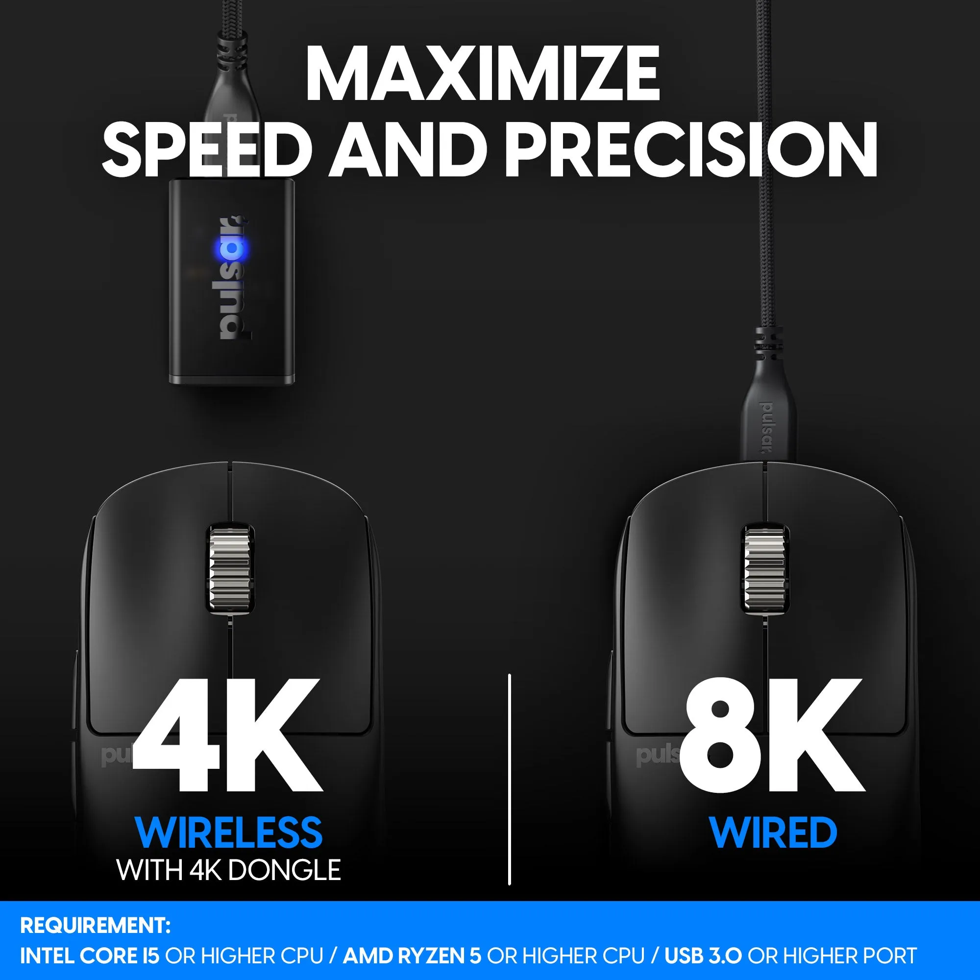 Pulsar X2H eS Wireless Gaming Mouse