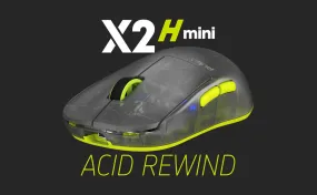 Pulsar X2H Mini Wireless Gaming Mouse - Acid Rewind (limited edition)