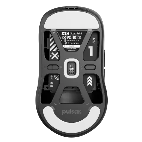 Pulsar X2H Mini Wireless Gaming Mouse - Black