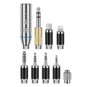QYFANG Titan 8 - 4-Layer Rhodium Plated Self-Locking Connector DIY