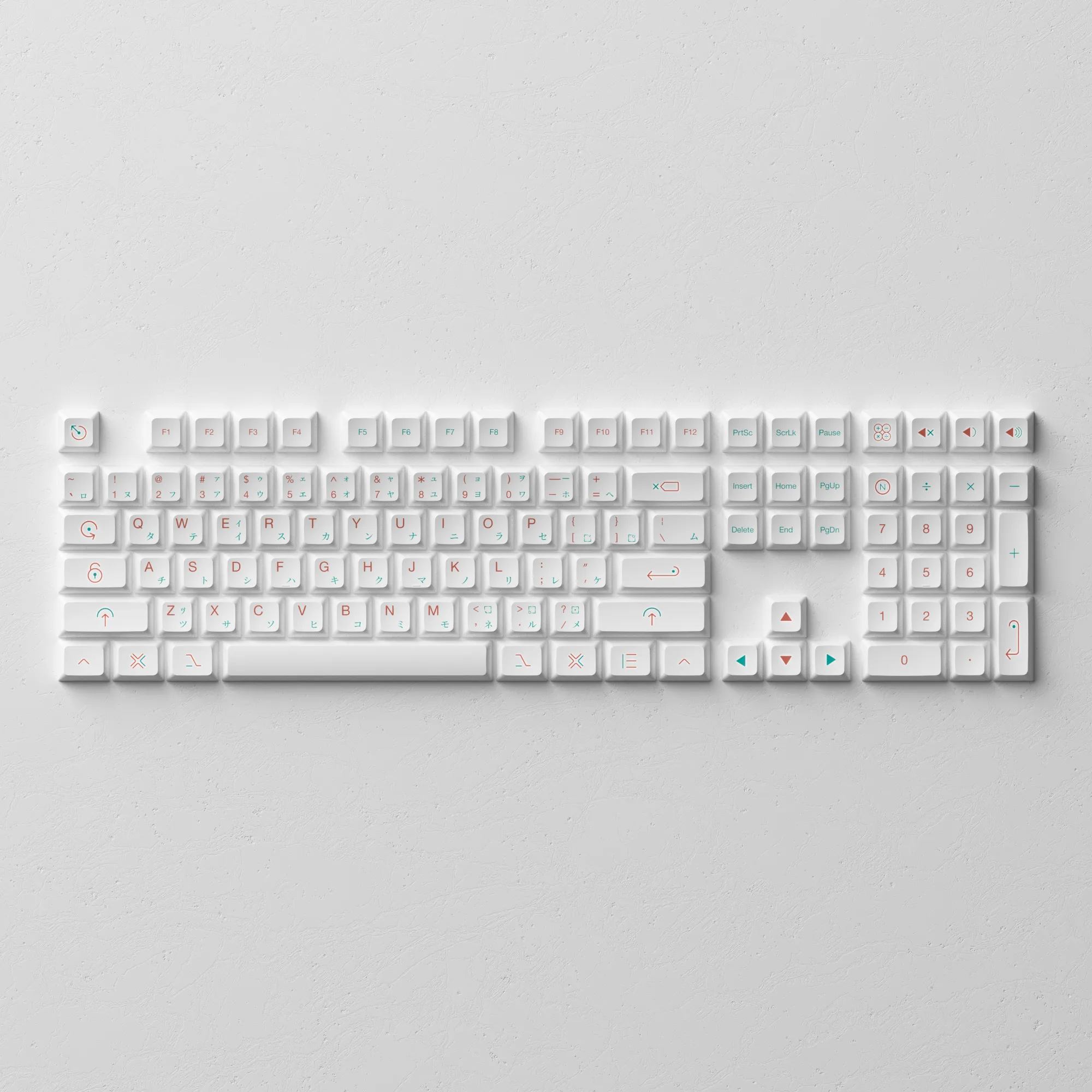 Red Fuji Keycap Set (161-Key)