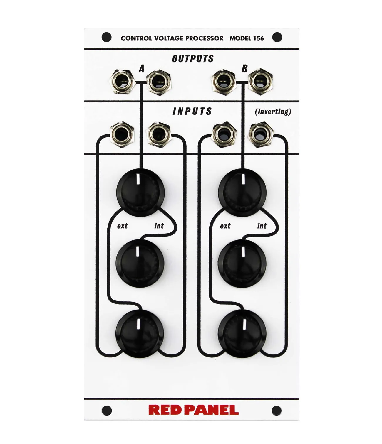 Red Panel Model 156V CV Processor