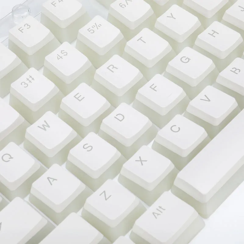 Redragon 104 Scarab Mechanical Key Caps - White