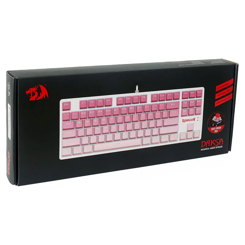 Redragon K576W-GP DAKSA TKL Wired Mechanical Keyboard
