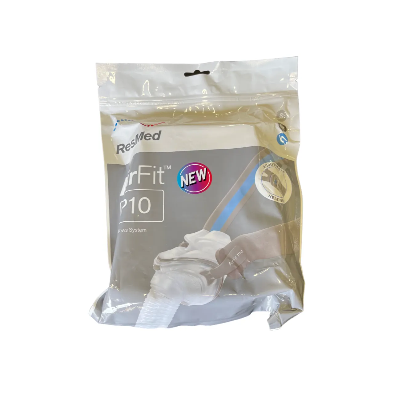 ResMed AirFit P10 Nasal Pillow CPAP Mask with Headgear, Starter Pack