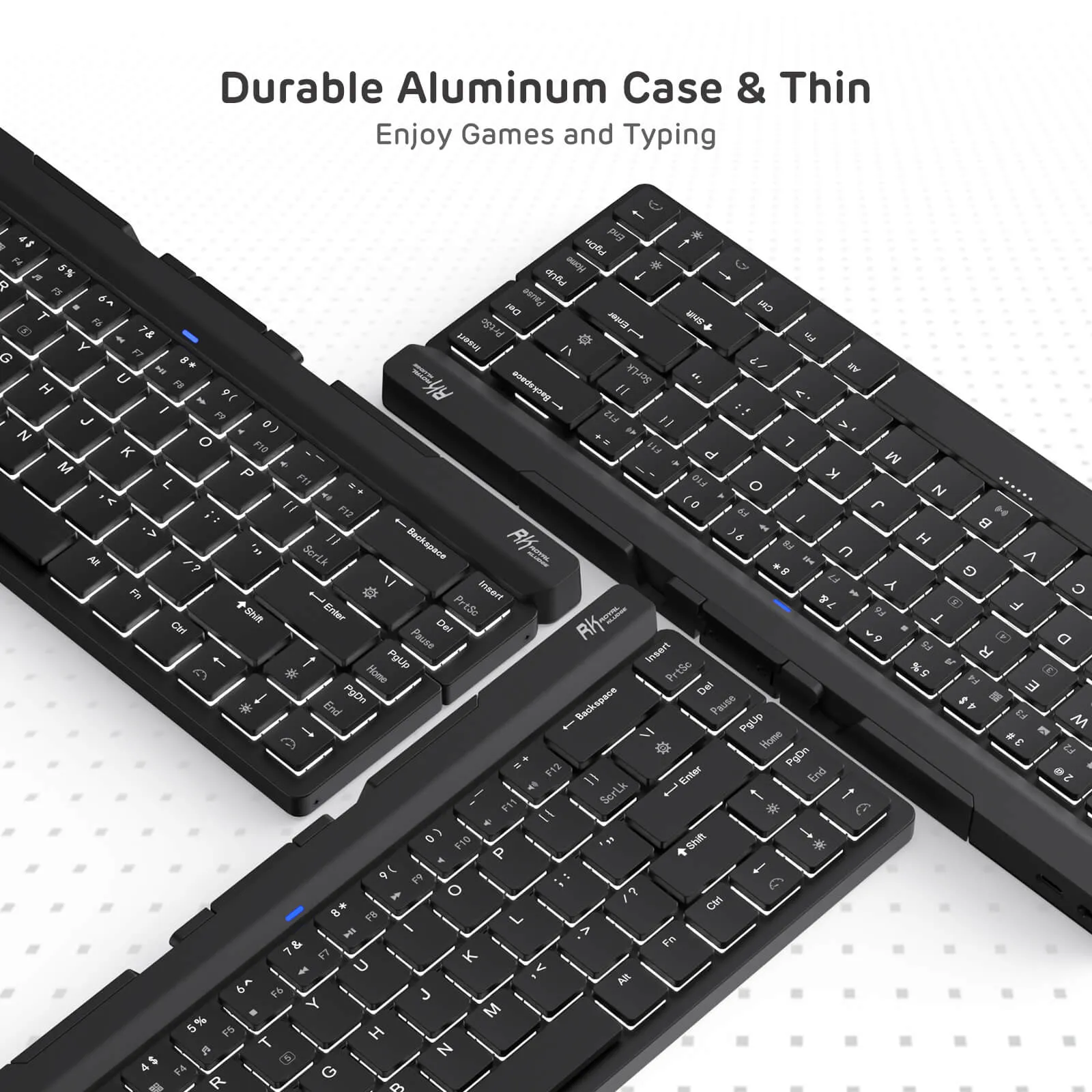 RK925 65% Foldable Wireless Mechanical Keyboard