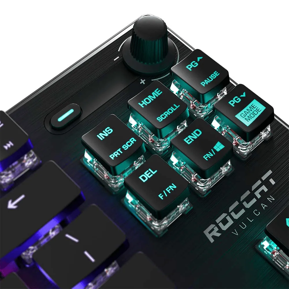 ROCCAT Vulcan TKL Compact Gaming Mechanical Keyboard AIMO RGB Linear