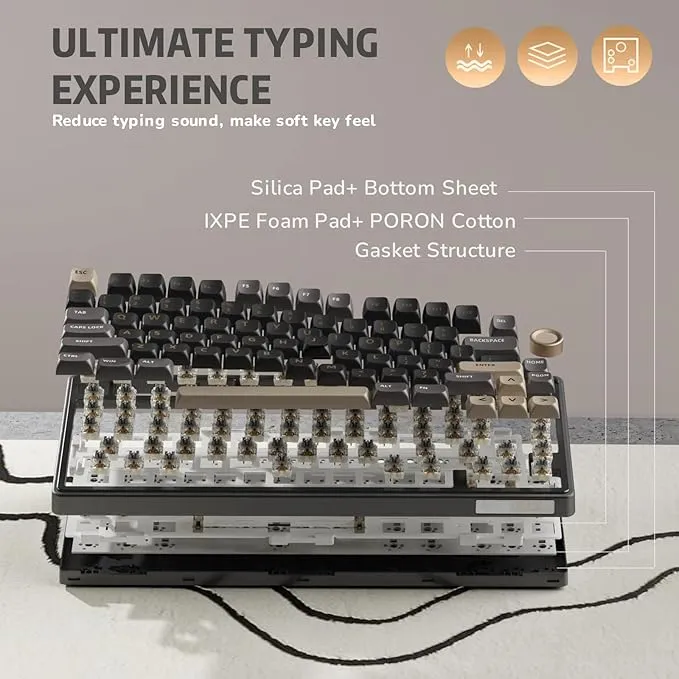 Royal Kludge RK R75 Mechanical Keyboard QMK
