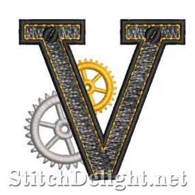 SDS1466 Steampunk Font V