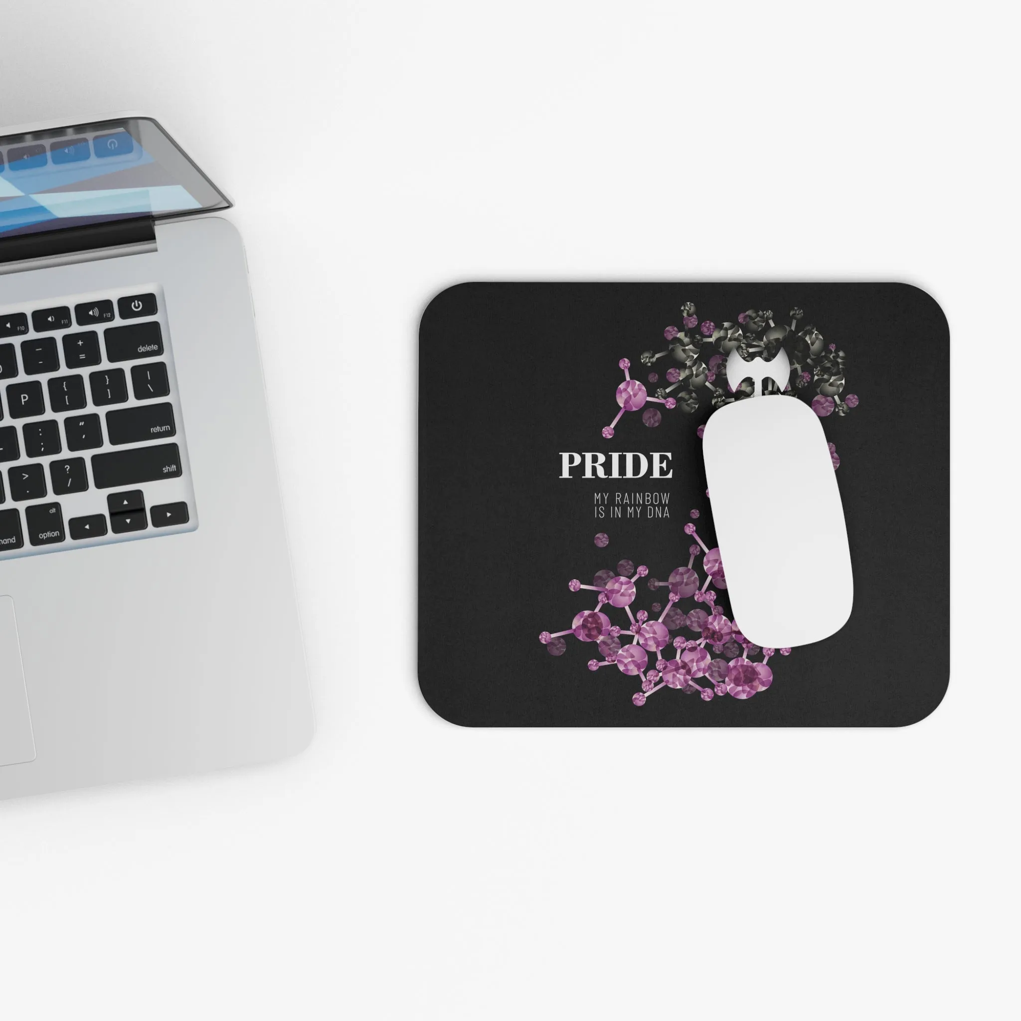 SHAVA CO Labrys Lesbian Flag Mouse Pad (Rectangle) - My Rainbow Is In My DNA