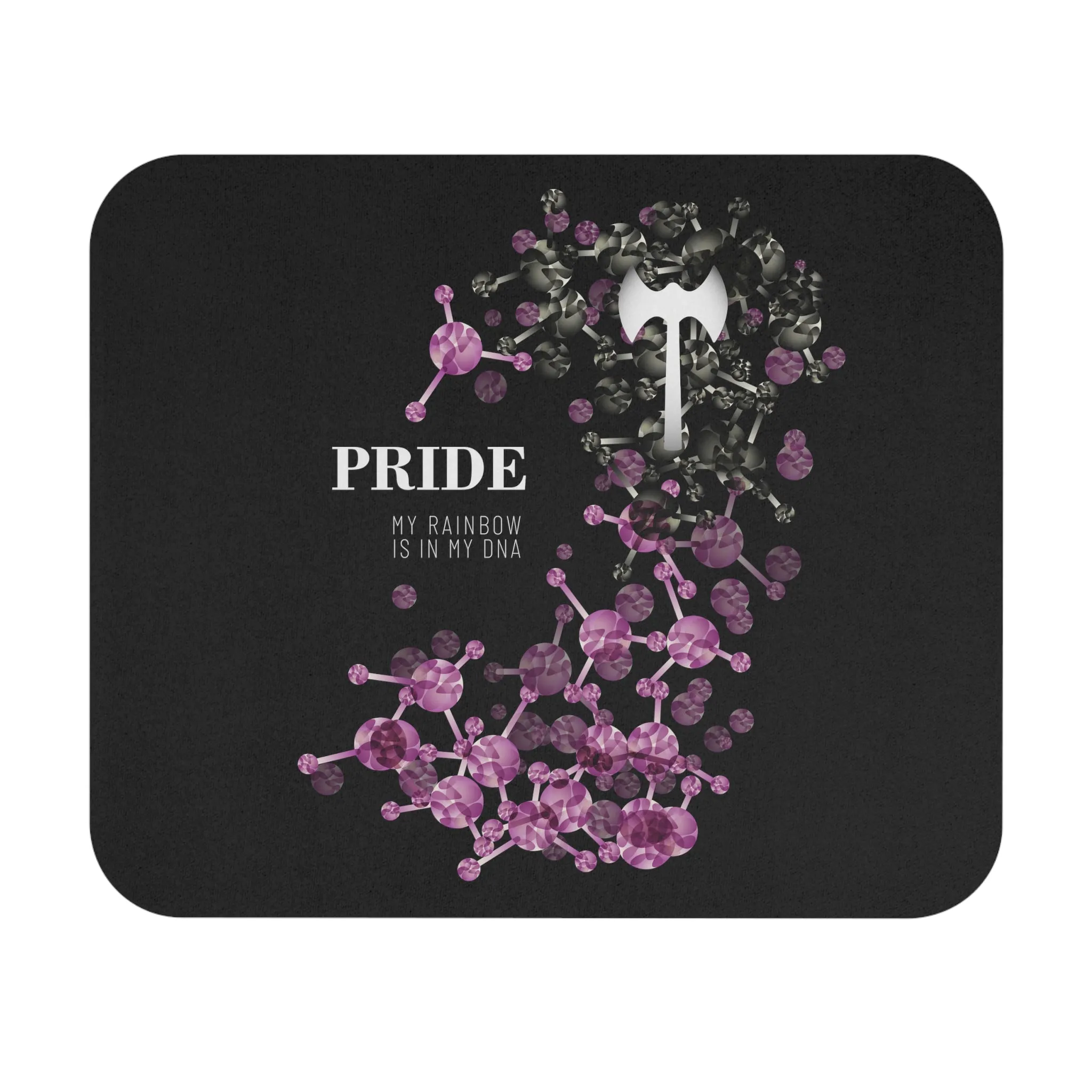 SHAVA CO Labrys Lesbian Flag Mouse Pad (Rectangle) - My Rainbow Is In My DNA