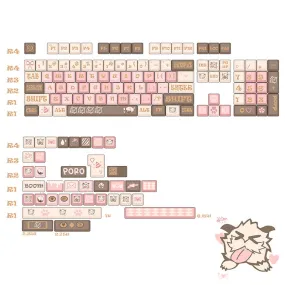 SOULCAT PORO Keycap Set MOA Profile 141 Keys