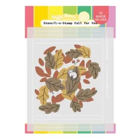 Stencil-n-Stamp Fall For You