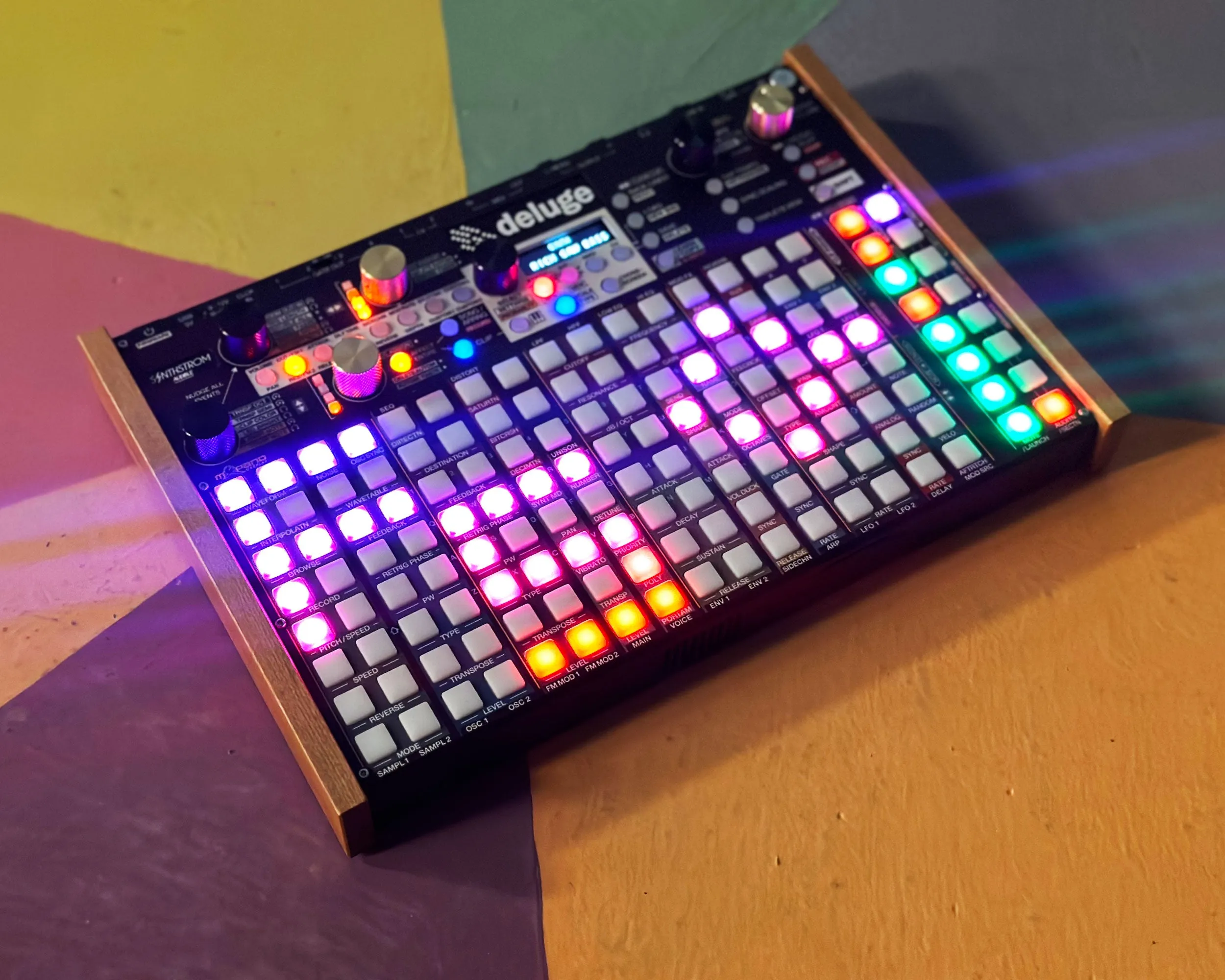 Synthstrom Deluge with Carry Case & Decksaver