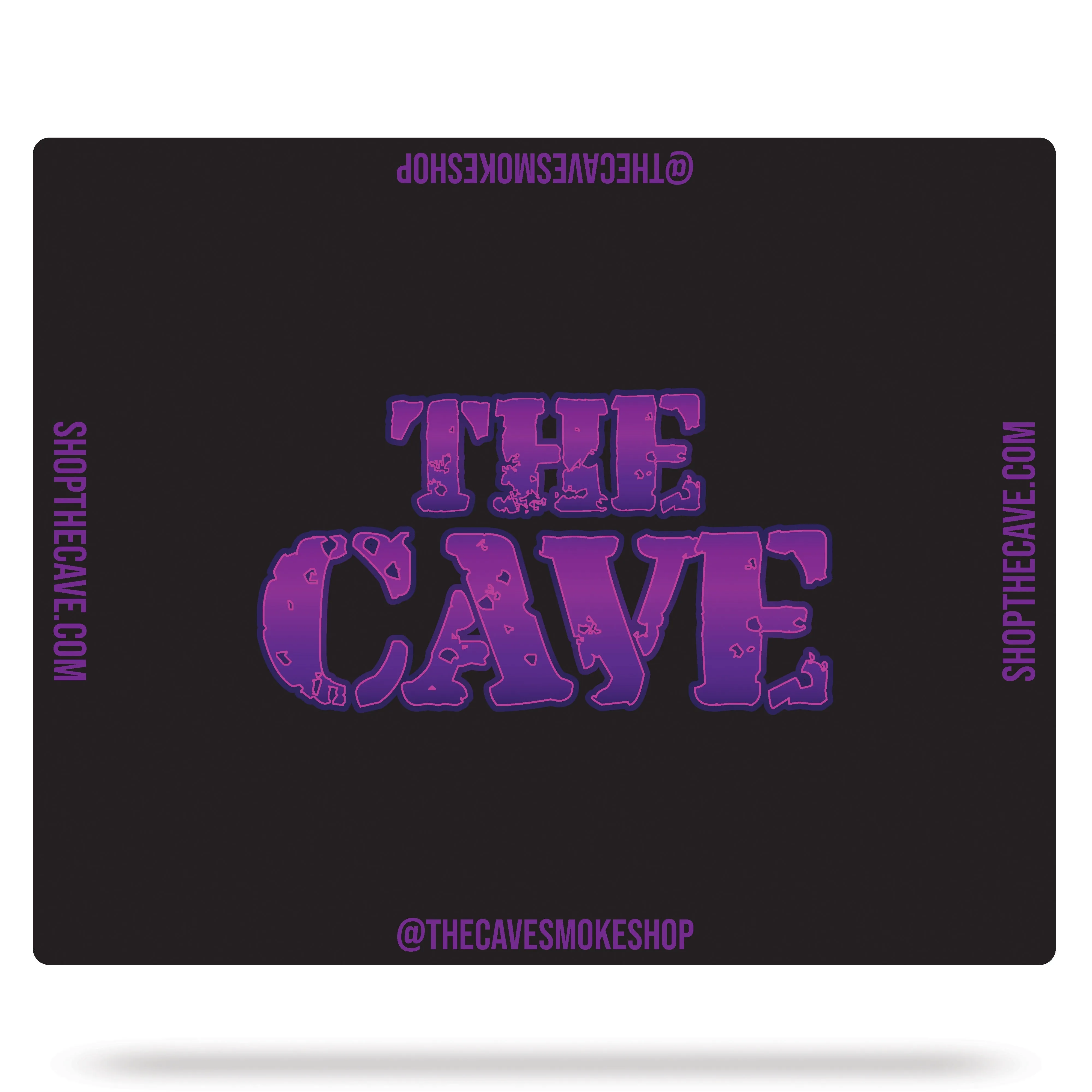 The Cave Smoke Shop - Landing Pad - Medium Square - Classic