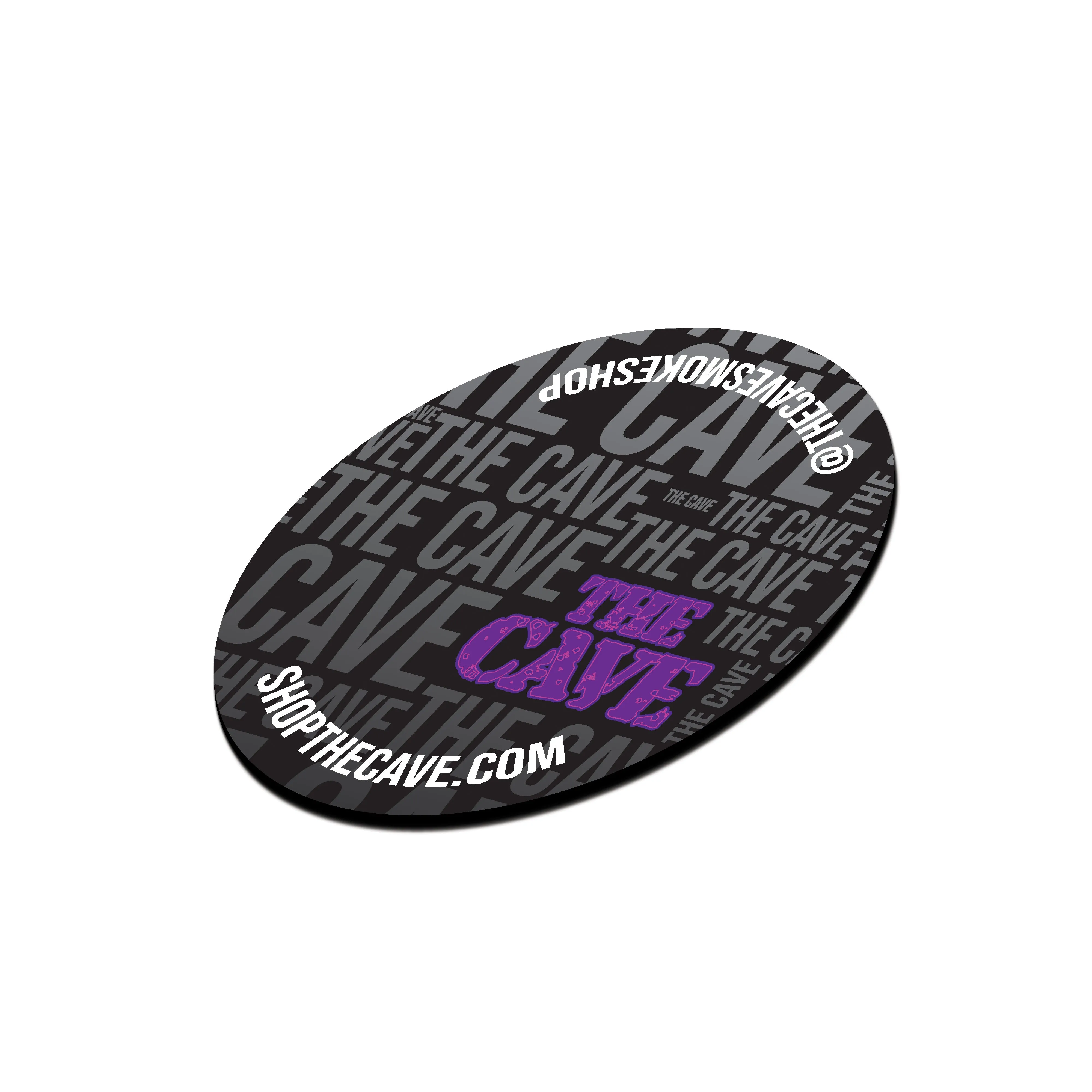 The Cave Smoke Shop - Landing Pad - Small Round - All Over